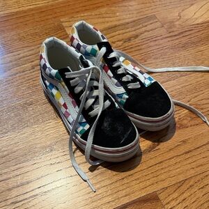 Colorful Kids Sneakers vans